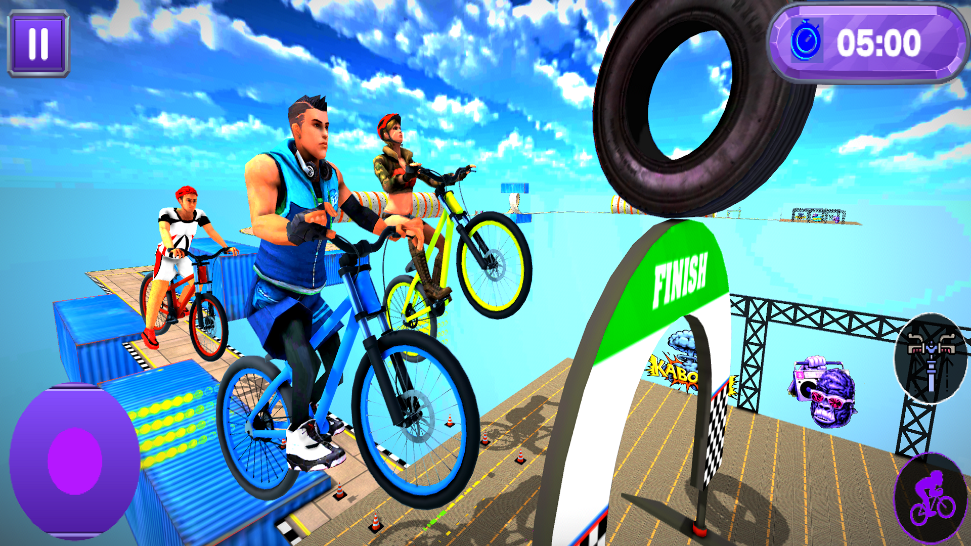 BMX Cycle Race Cycle Stunts android iOS TapTap