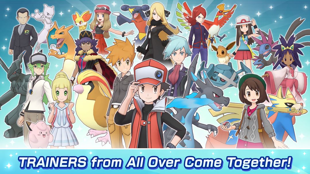 Pokémon Masters EX ภาพหน้าจอเกม