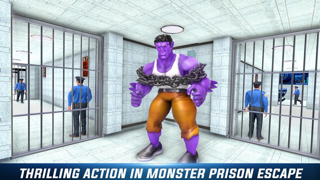 Grand Jail Break Monstr Escape ภาพหน้าจอเกม
