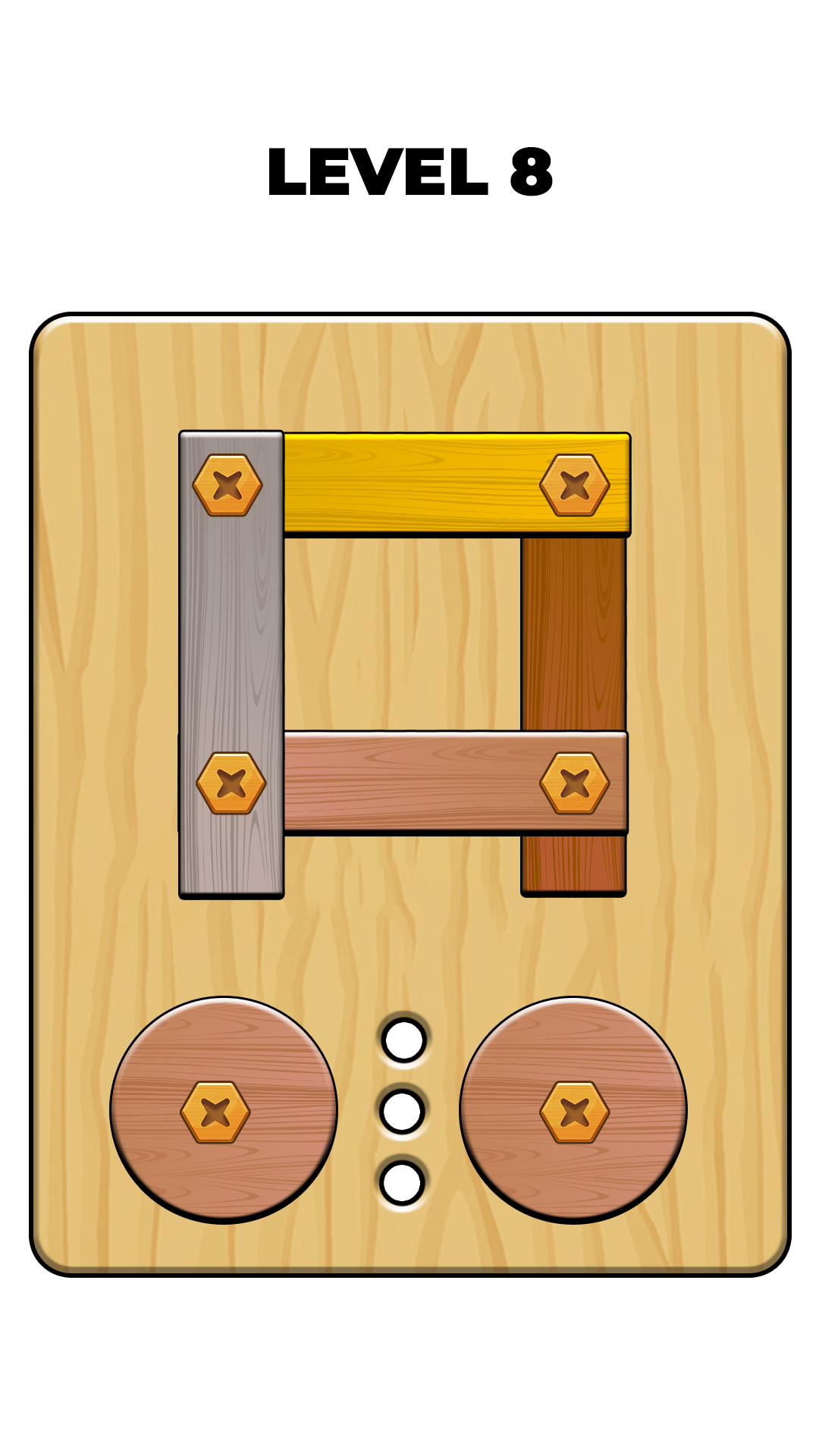 Woody Nuts & Bolts Game Screenshot