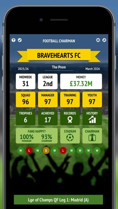 Football Chairman Pro Game Screenshot