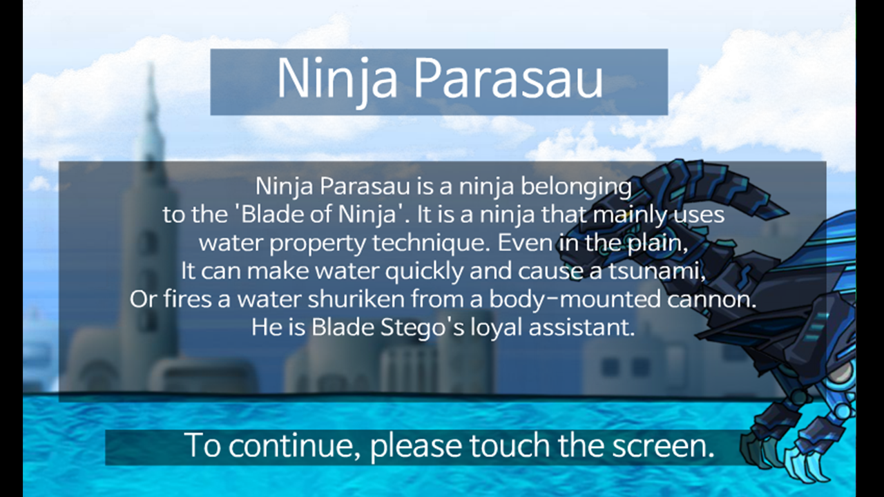 Screenshot 1 of Dino စက်ရုပ် - Ninja Parasau 