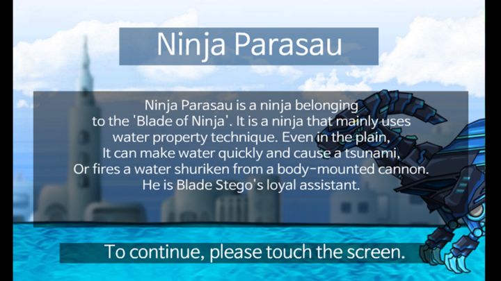 Screenshot 1 of Dino Robot - Ninja Parasau 1.1.4