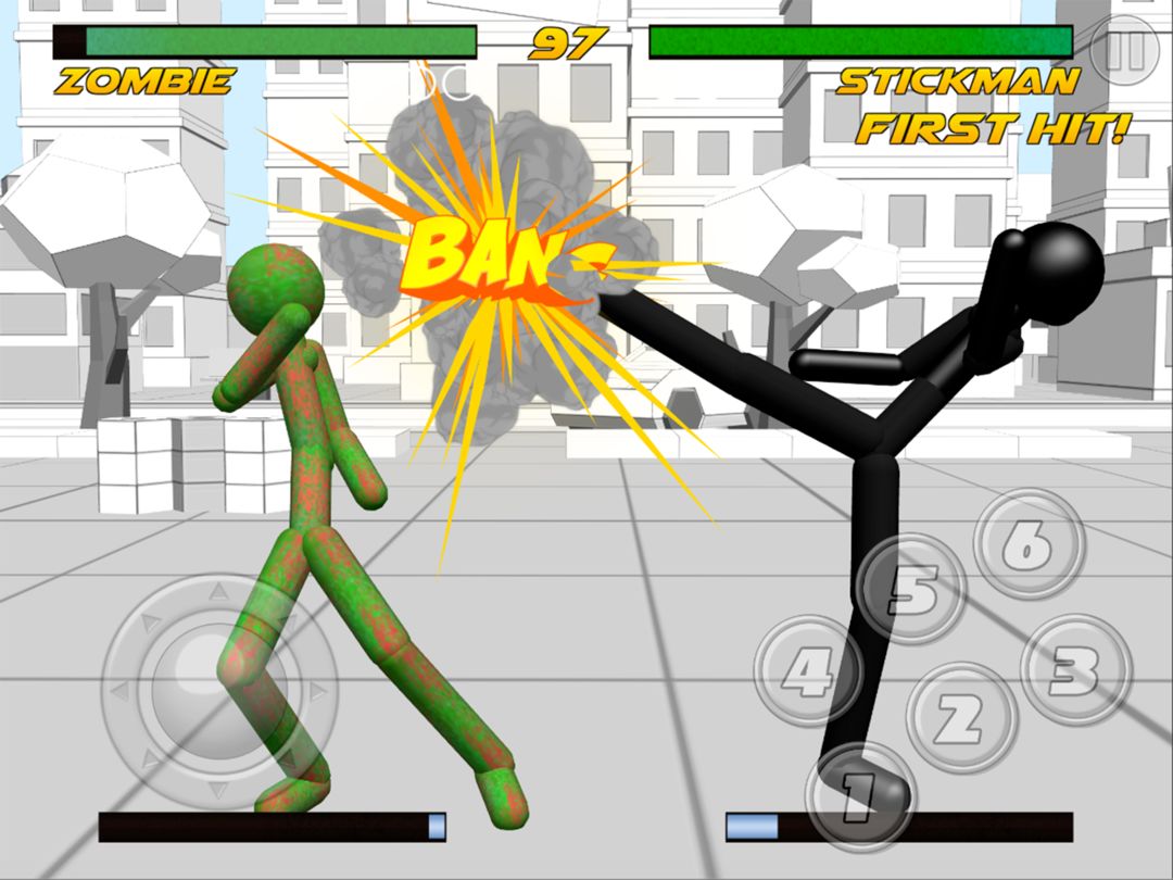 Screenshot of Stickman Fighting 3D