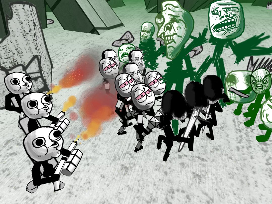 Zombie Meme Battle Simulator ภาพหน้าจอเกม