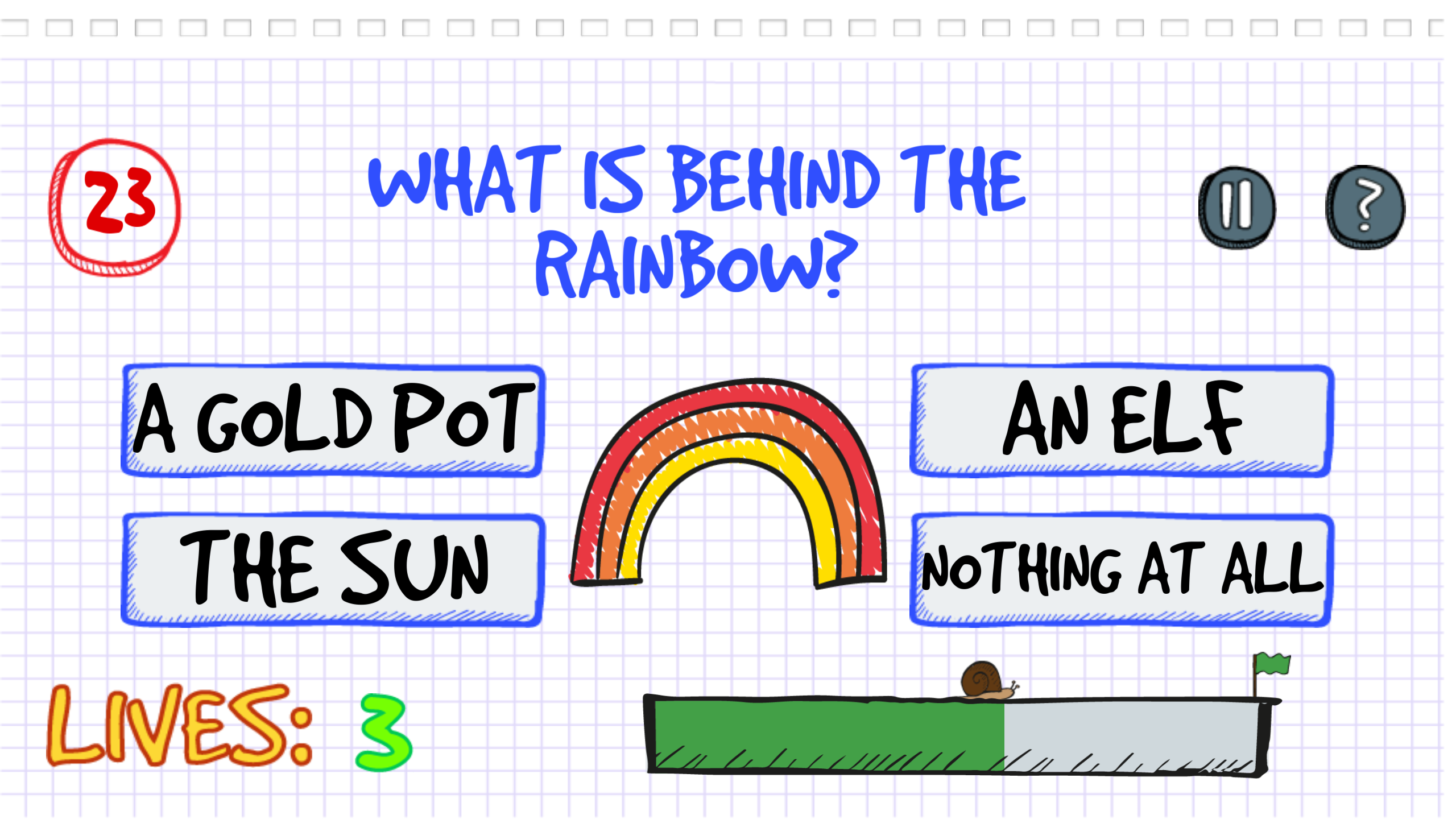 The Hardest Quiz Game Screenshot