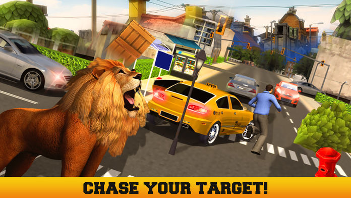 Screenshot of 3D狮子模拟器动物狩猎生存游戏