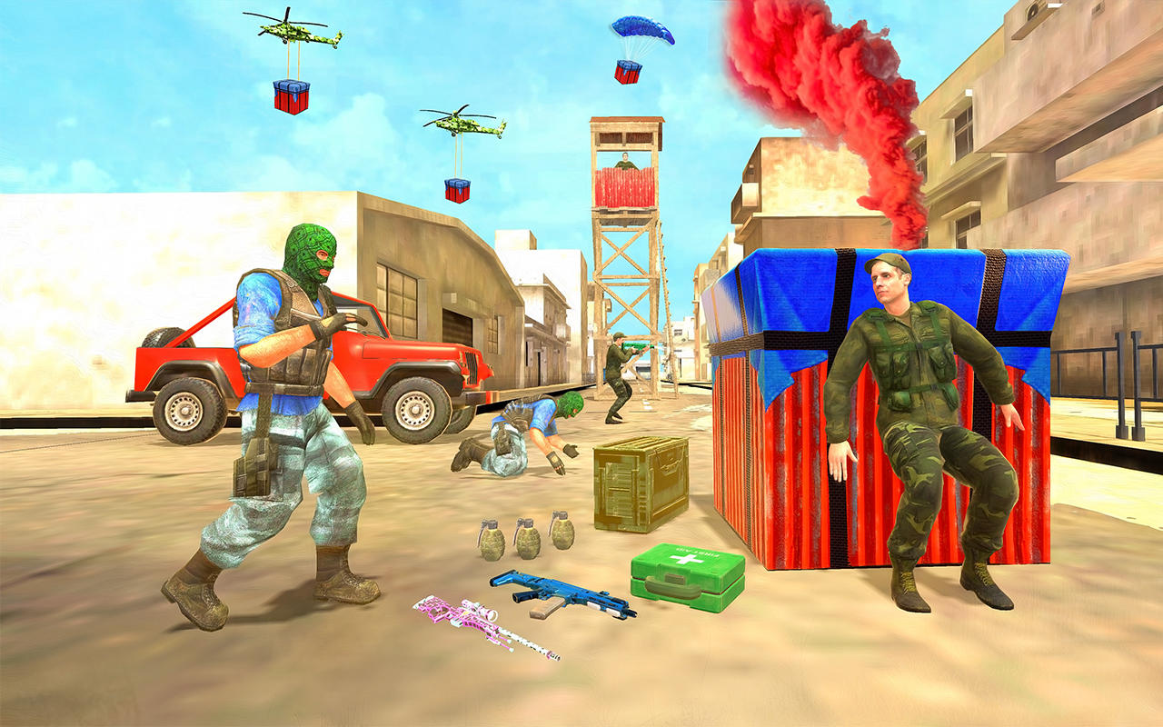 Assault Fury - Mission Combat ゲームのスクリーンショット