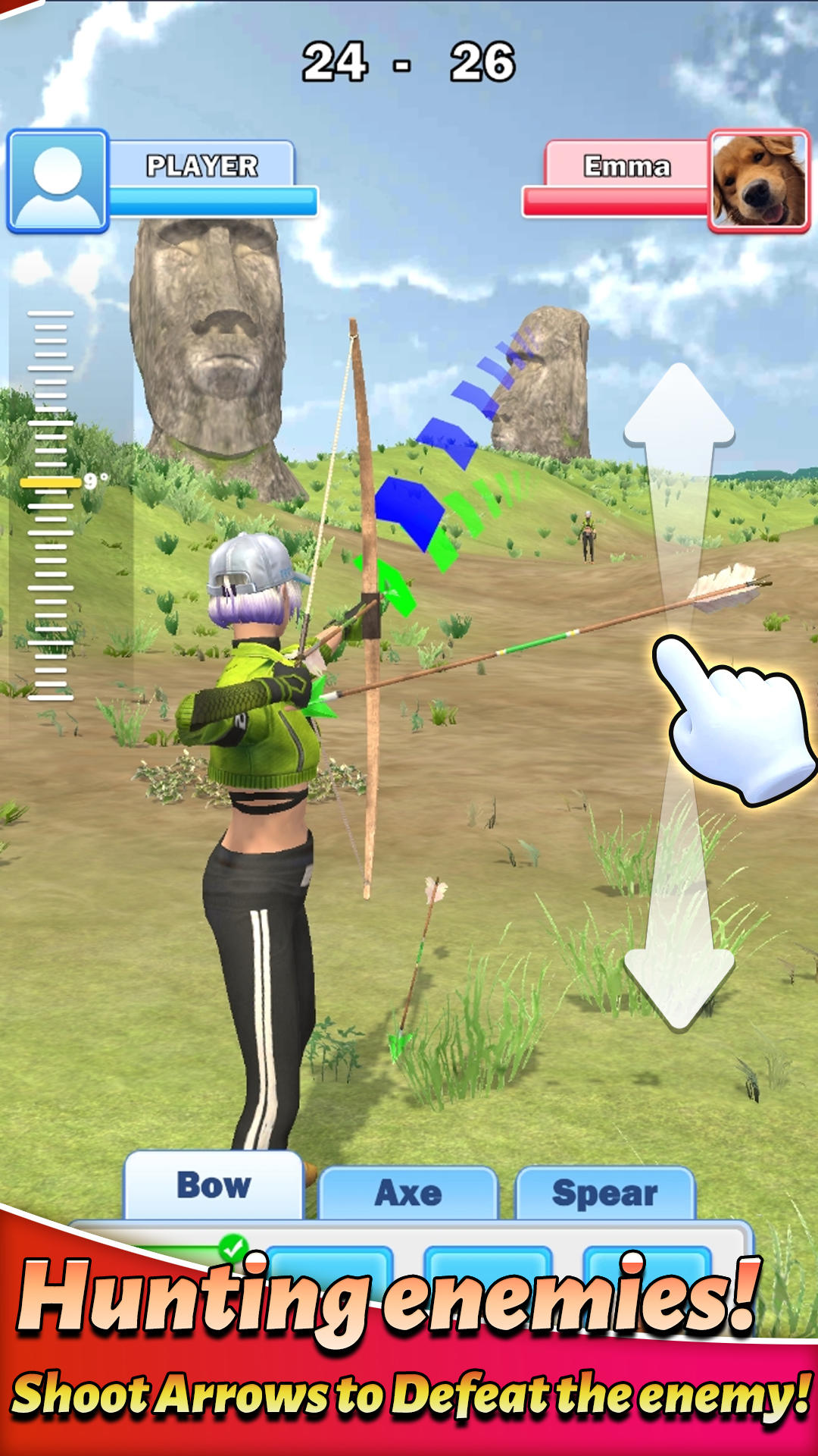 Cuplikan Layar Game Archery Master: Hero Battle