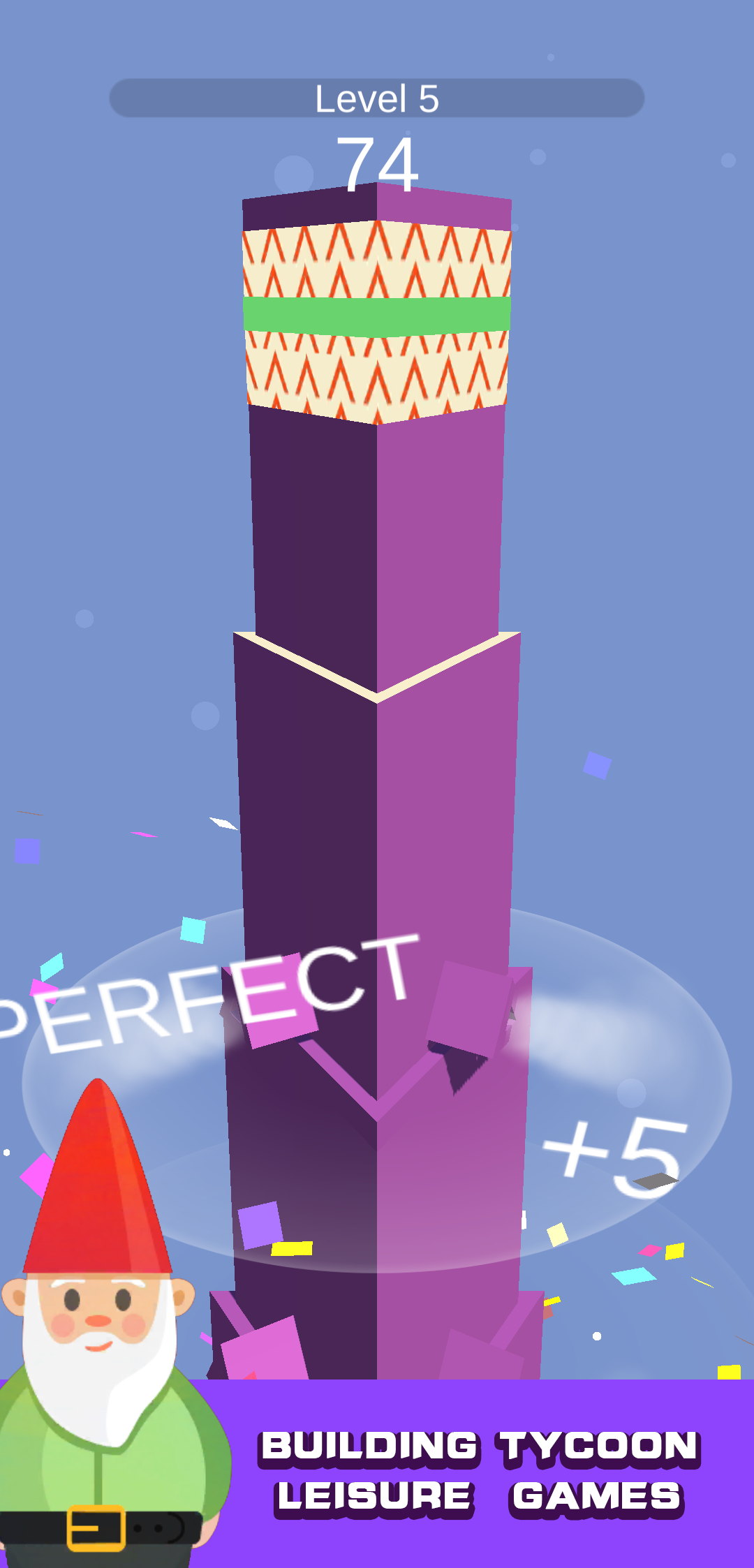 High Tower-Challenge 100 Layers Game Screenshot