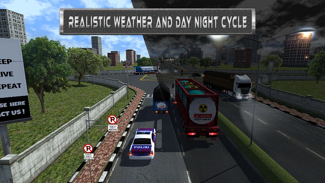 Mobile Truck Simulator ภาพหน้าจอเกม