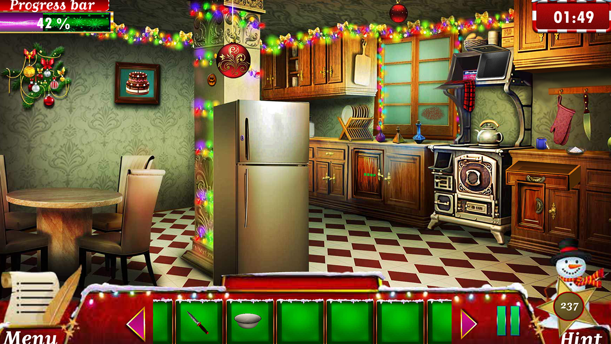 Santa Homecoming Escape Game Screenshot