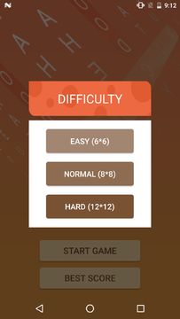 Word Search Puzzle Game Game Screenshot