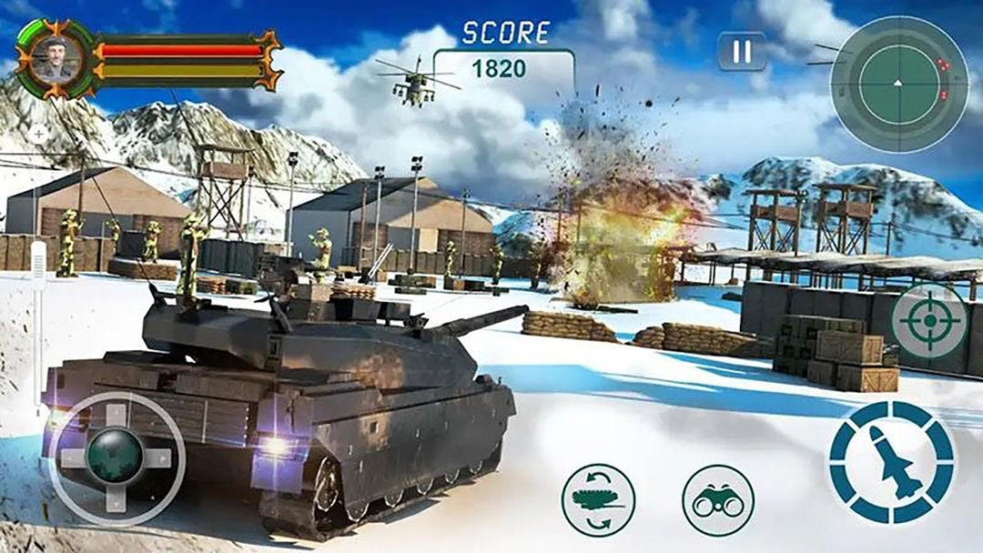 坦克大战 ภาพหน้าจอเกม