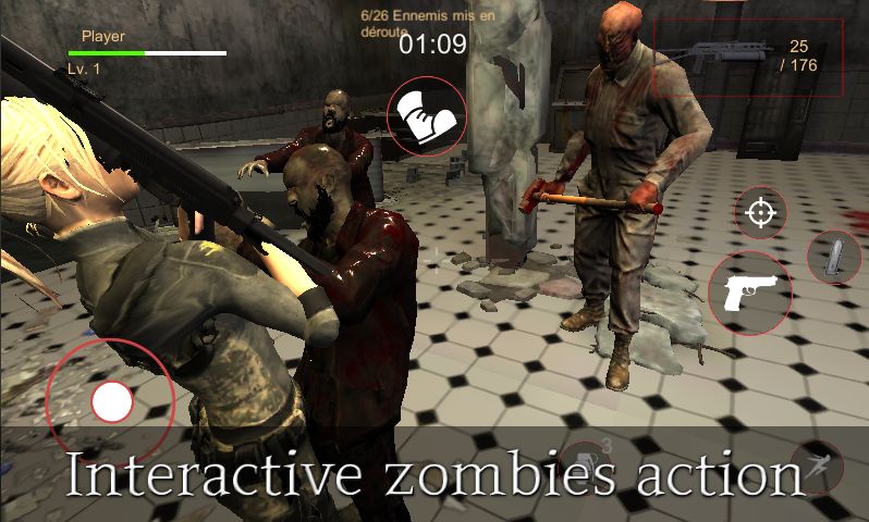 악의 좀비 주민 공포 : 3 인칭 슈팅 게임 게임 스크린 샷
