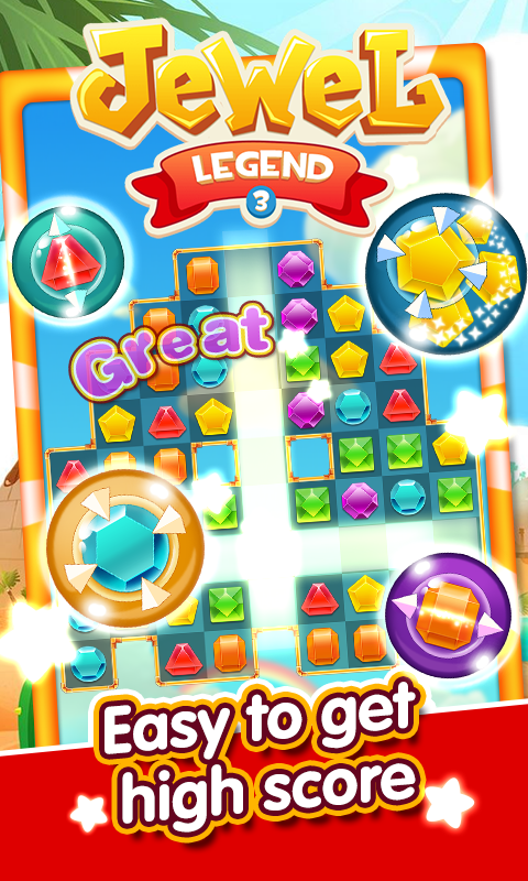 Jewel Legend 3 ゲームのスクリーンショット