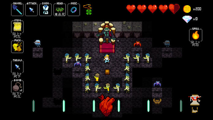 Crypt of the NecroDancer Pocket Edition Game Screenshot
