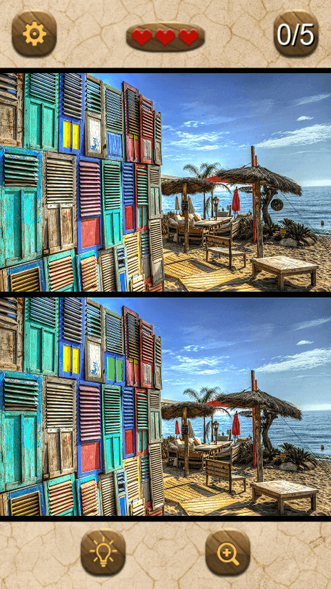 Cuplikan Layar Game Find the difference 500 levels