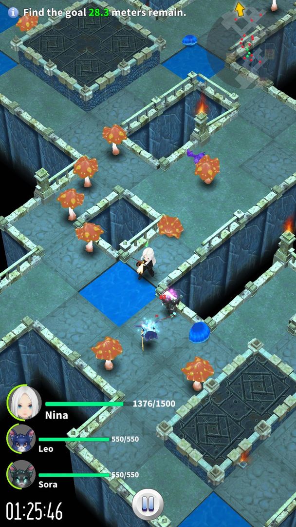Screenshot of Dungeon Dash