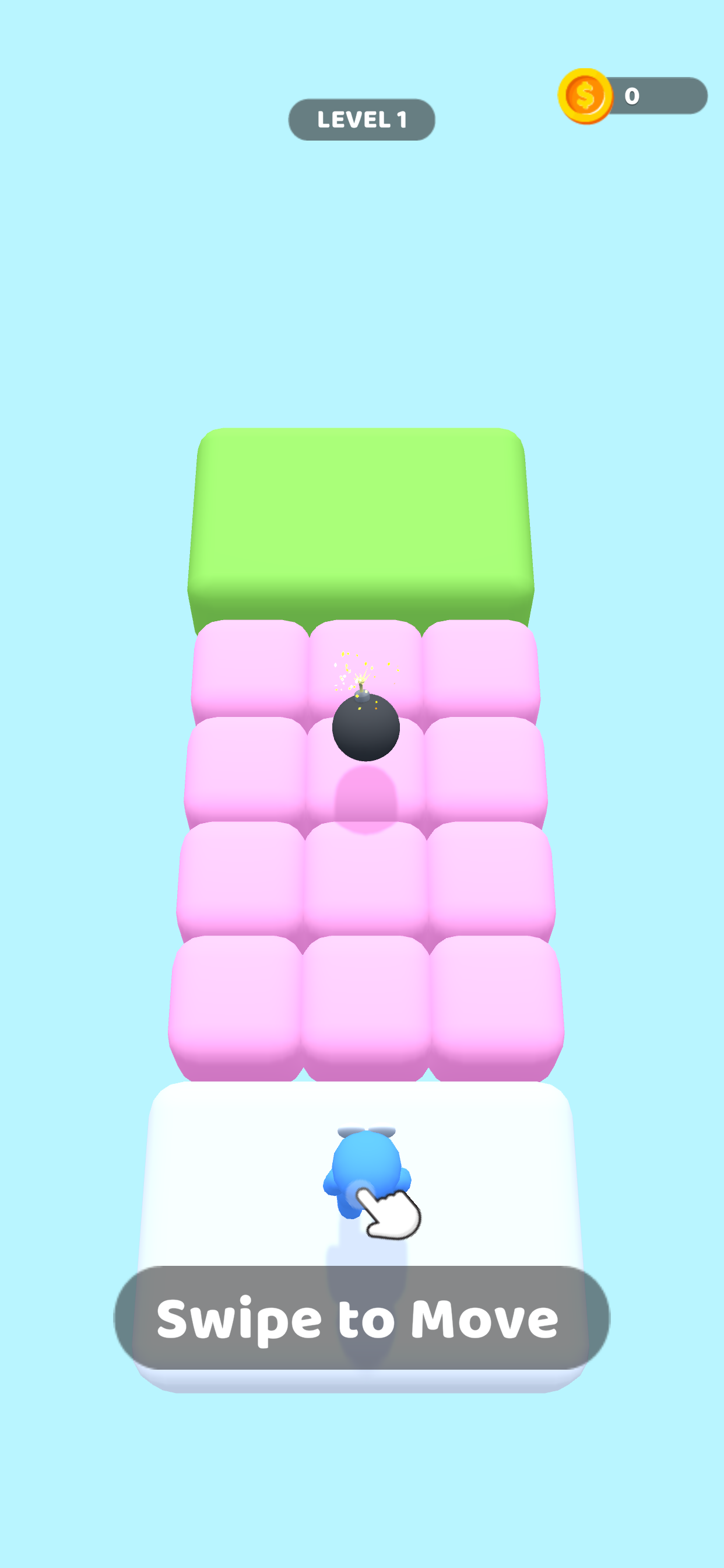 Mine Puzzle 3D Game Screenshot