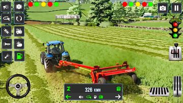 Tractor Driving: Village Game 遊戲截圖