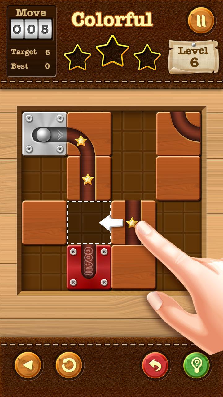 Скриншот игры Ball ✪ Slide Puzzle to Unblock
