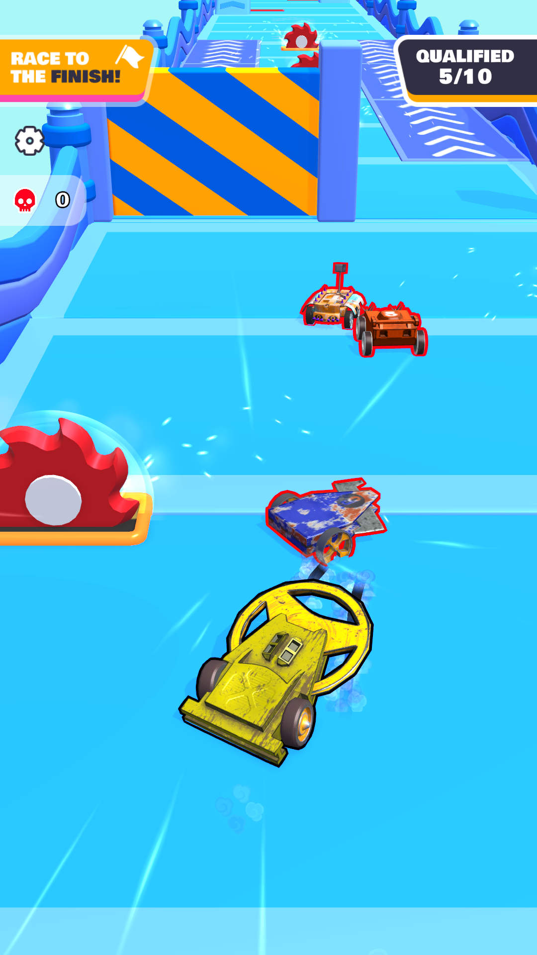 Robo Race Wars Game Screenshot