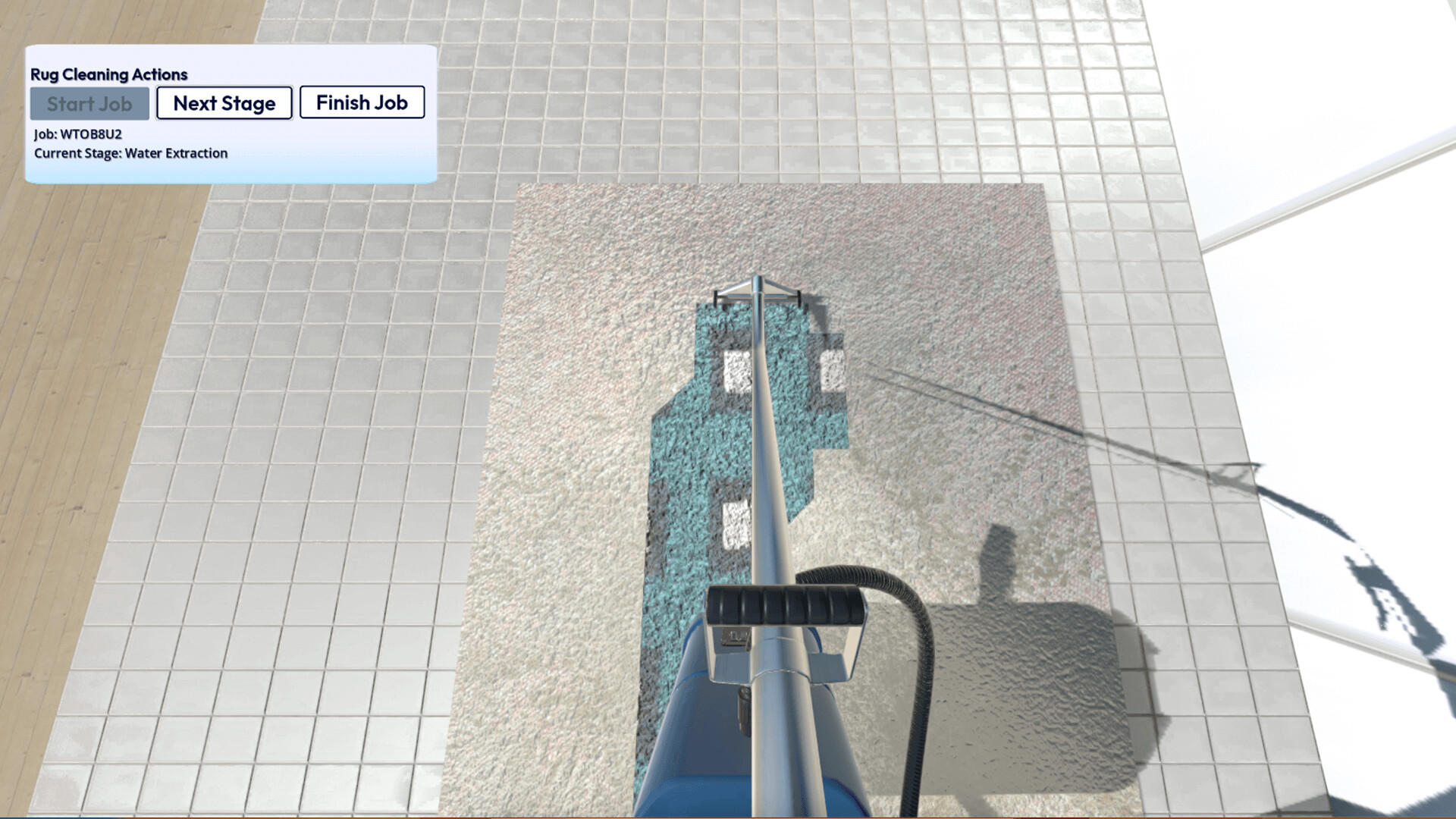 Rug Cleaning Simulator 게임 스크린 샷