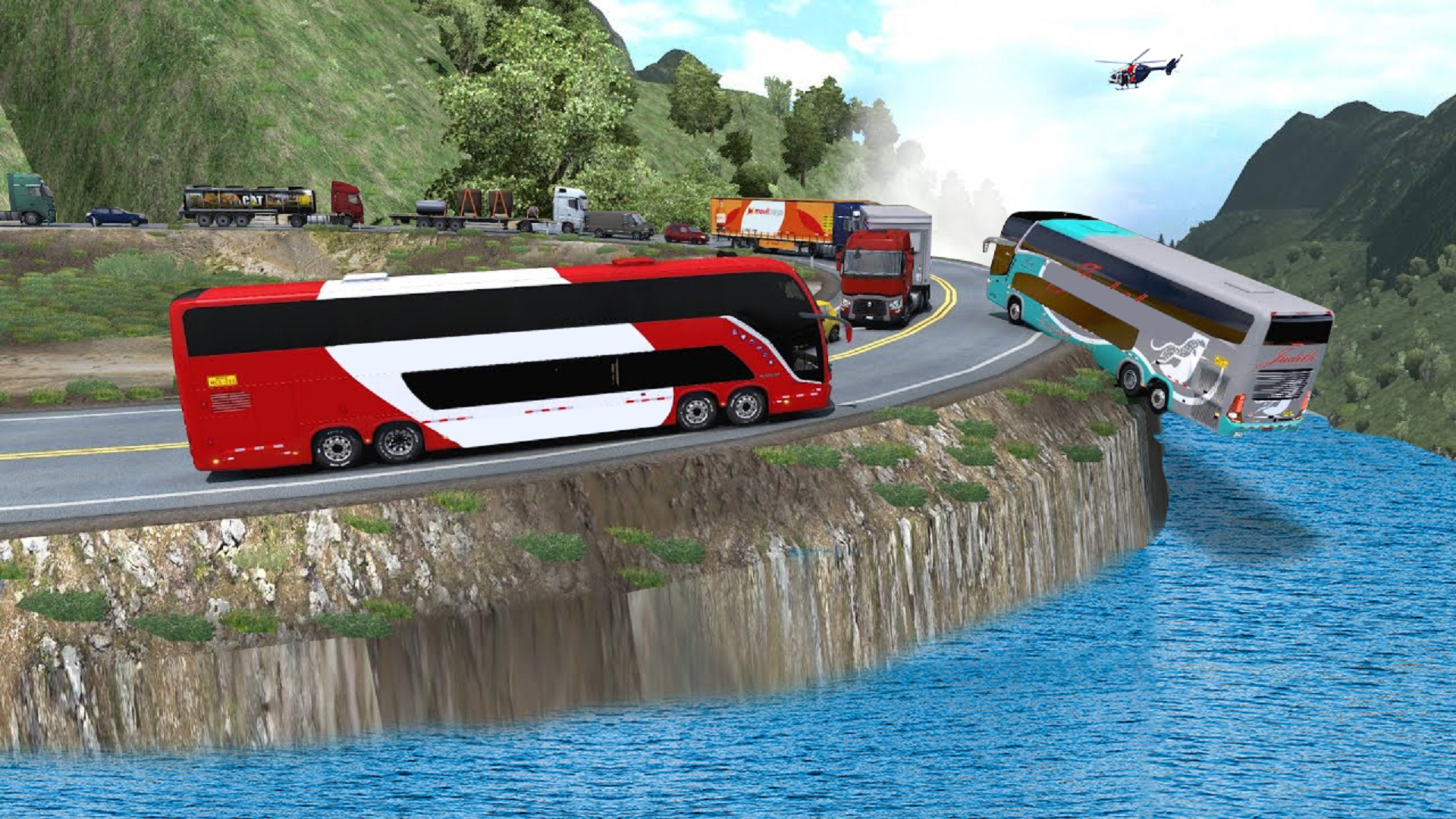 Captura de Tela do Jogo Euro Coach Bus: Bus Sim 2023.
