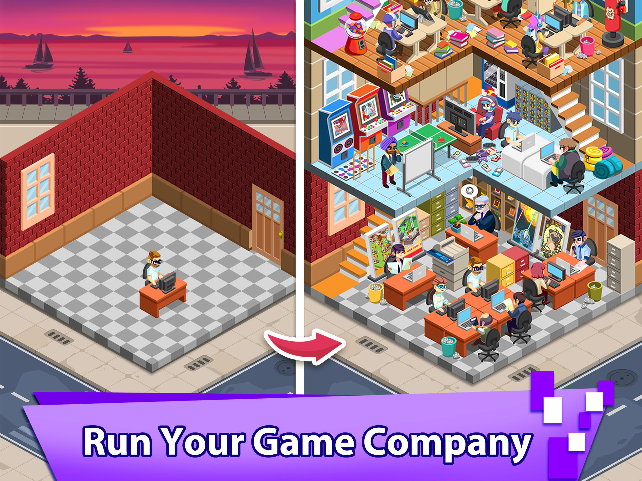 Video Game Tycoon idle clicker Game Screenshot
