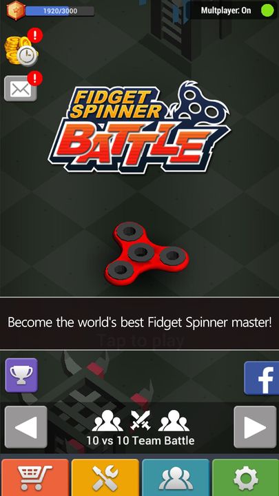 Screenshot 1 of Fidget Spinner Battle.io 20.05.21