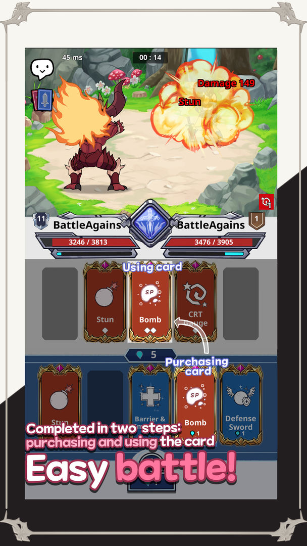 Screenshot of Battle Again: Real-time PVP
