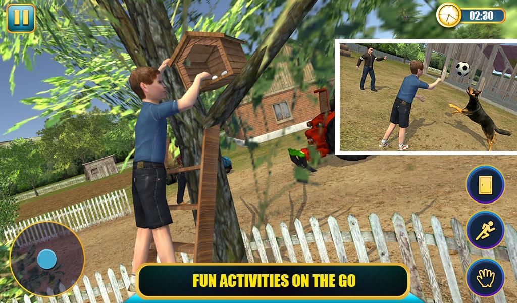 Hello Virtual Dad 3D Game Screenshot