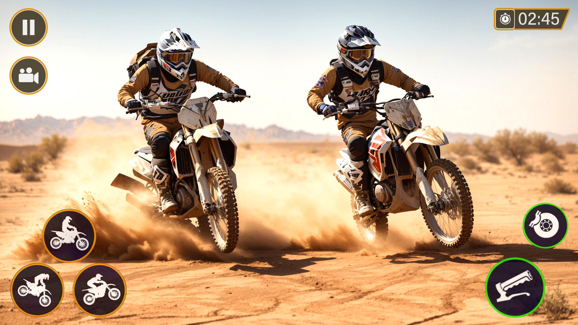 Dirt Bike Stunt Motocross Game 게임 스크린 샷
