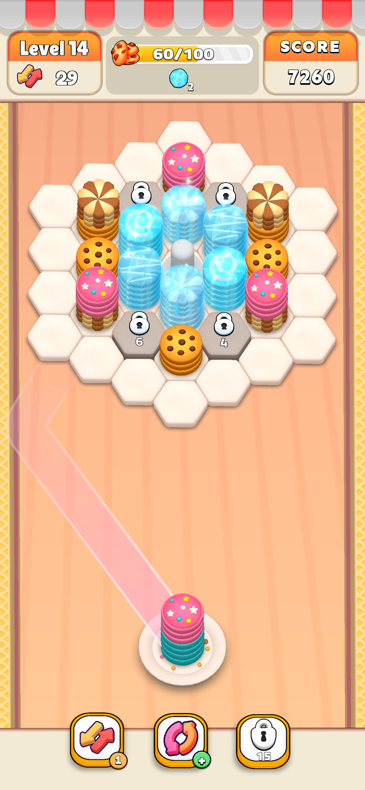 Cookie Sort 3D Game Screenshot