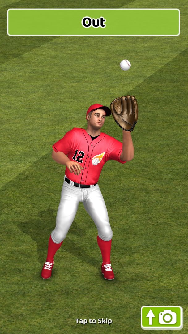 Screenshot of Baseball Game On