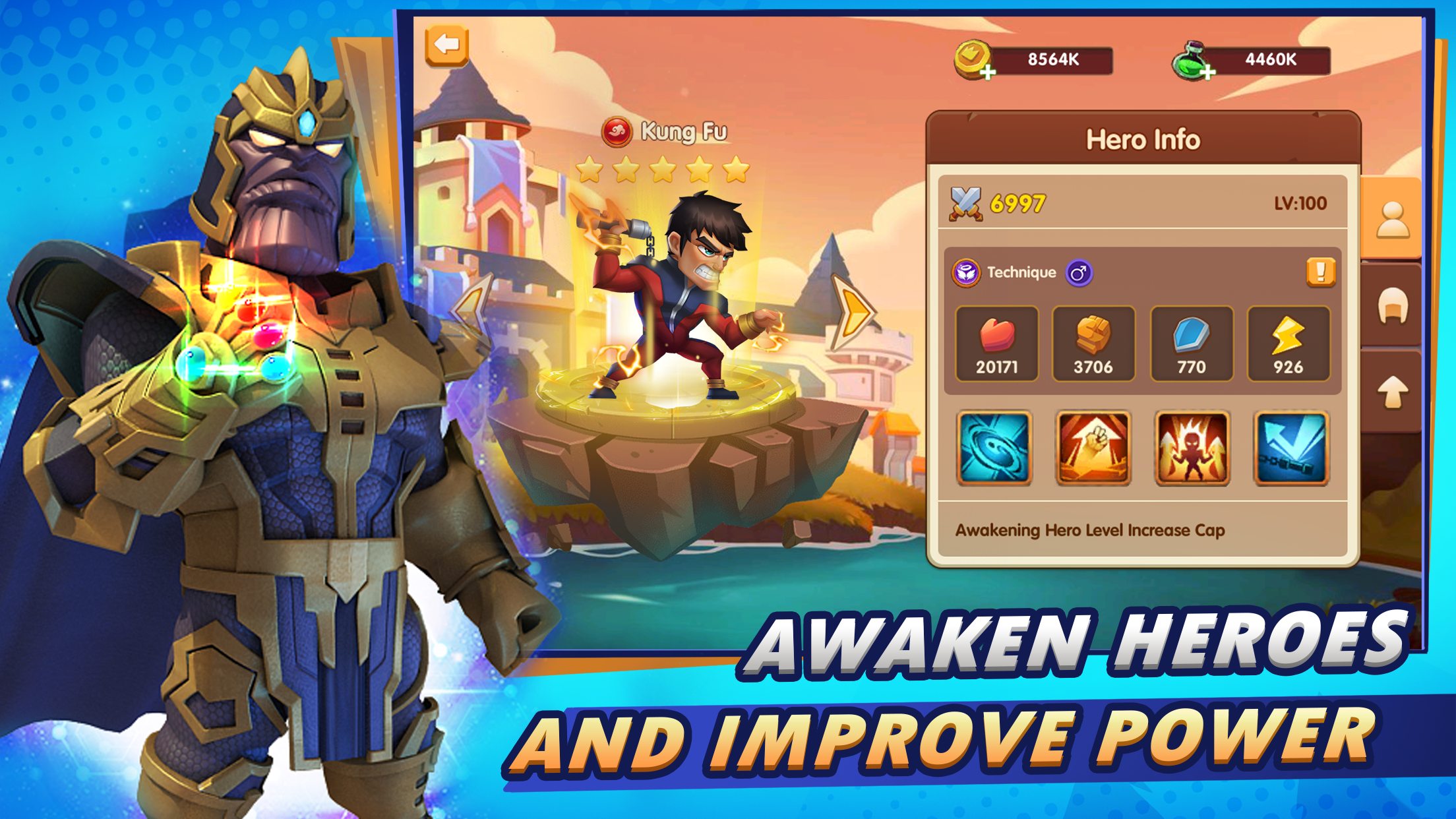 AFK Eternals: Fantasy Adventure - Idle RPG Arena Game Screenshot