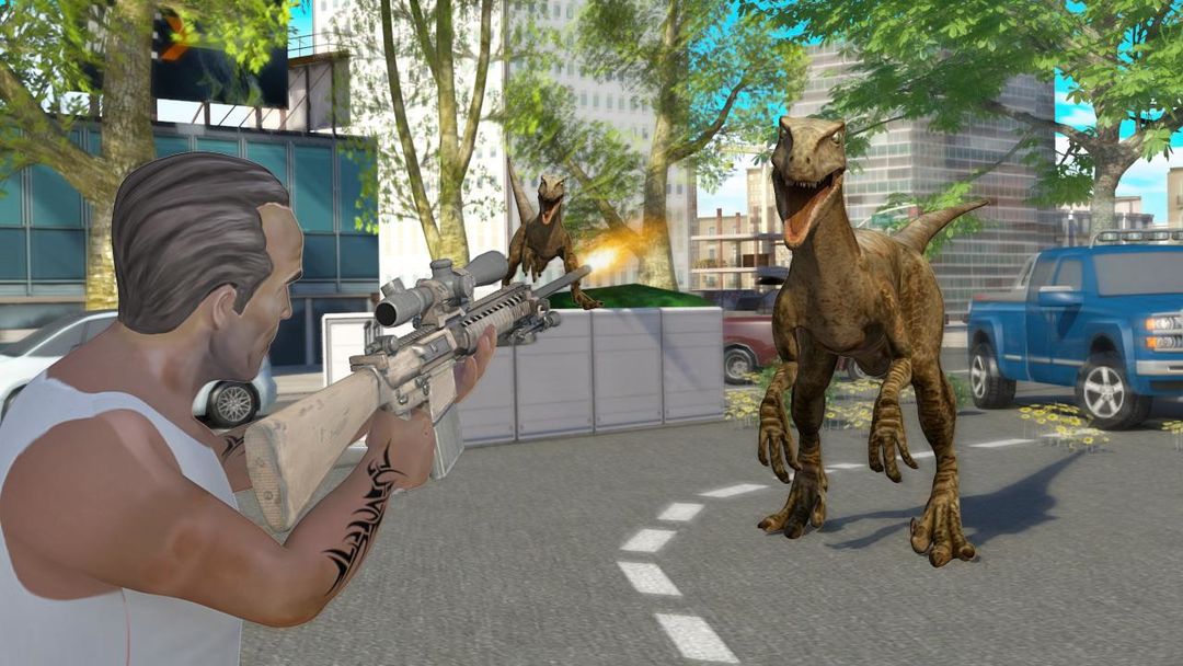Dinosaur Simulator 2018 게임 스크린 샷