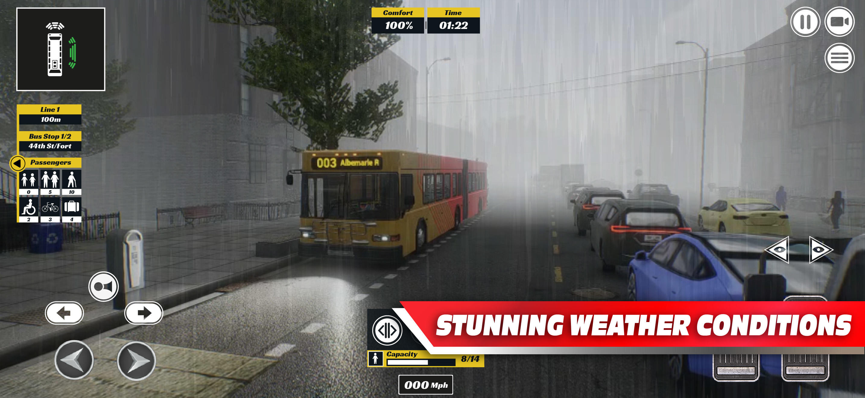 BUS Simulator PRO Urban Rivals Game Screenshot