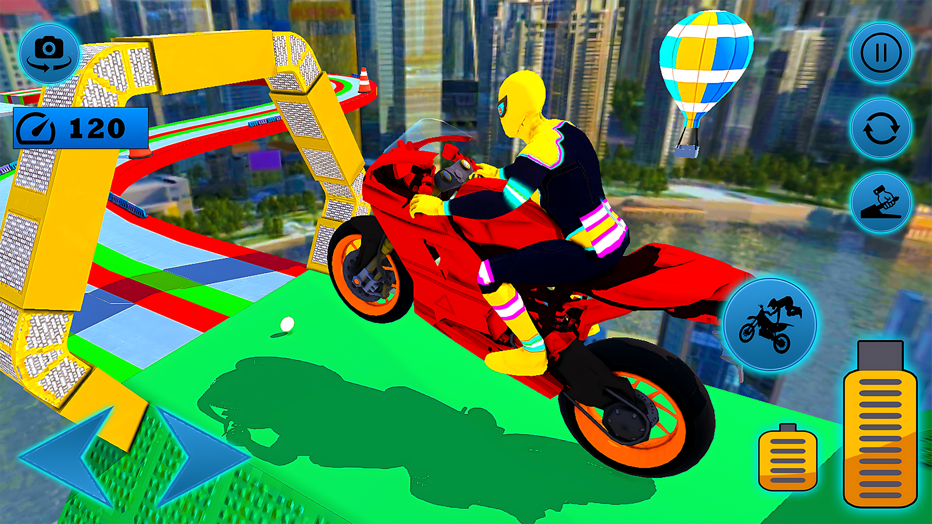 Indian Bike Driving GT Moto 3D Game Screenshot