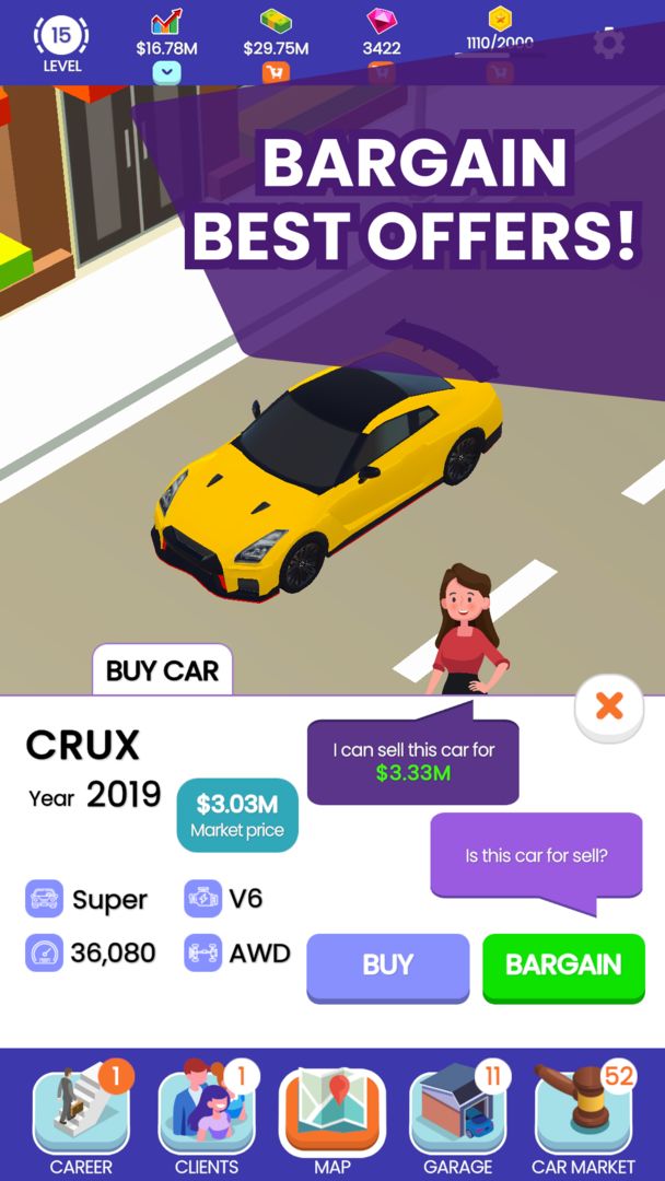 Used Car Dealer ภาพหน้าจอเกม