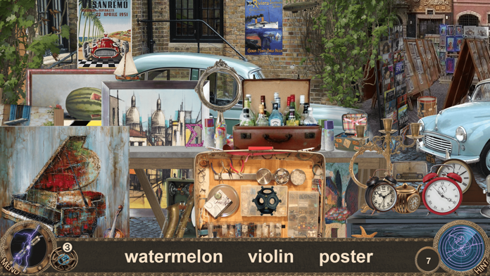 Hidden Objects Eternal City Game Screenshot