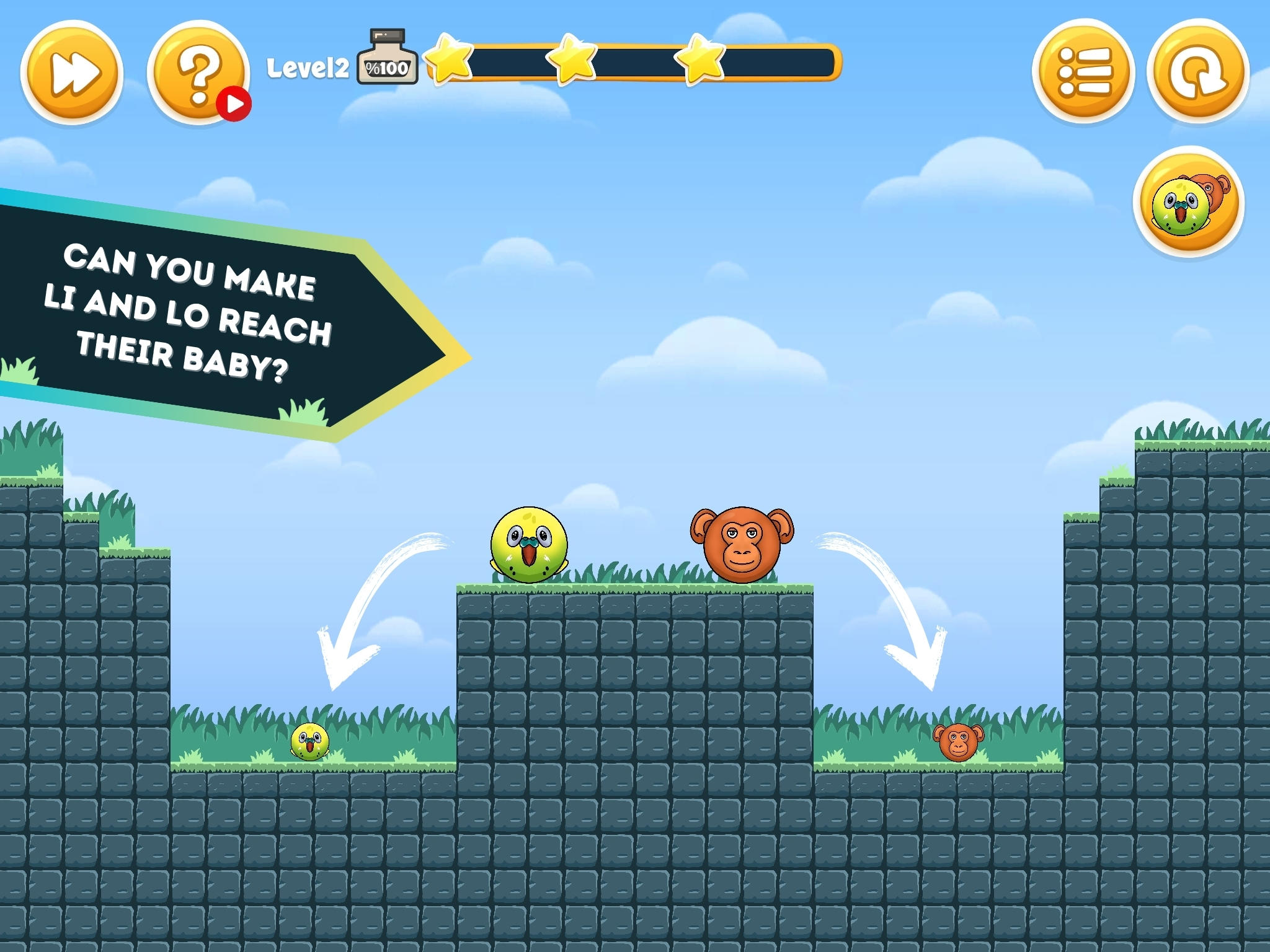 Cuplikan Layar Game Li and Lo