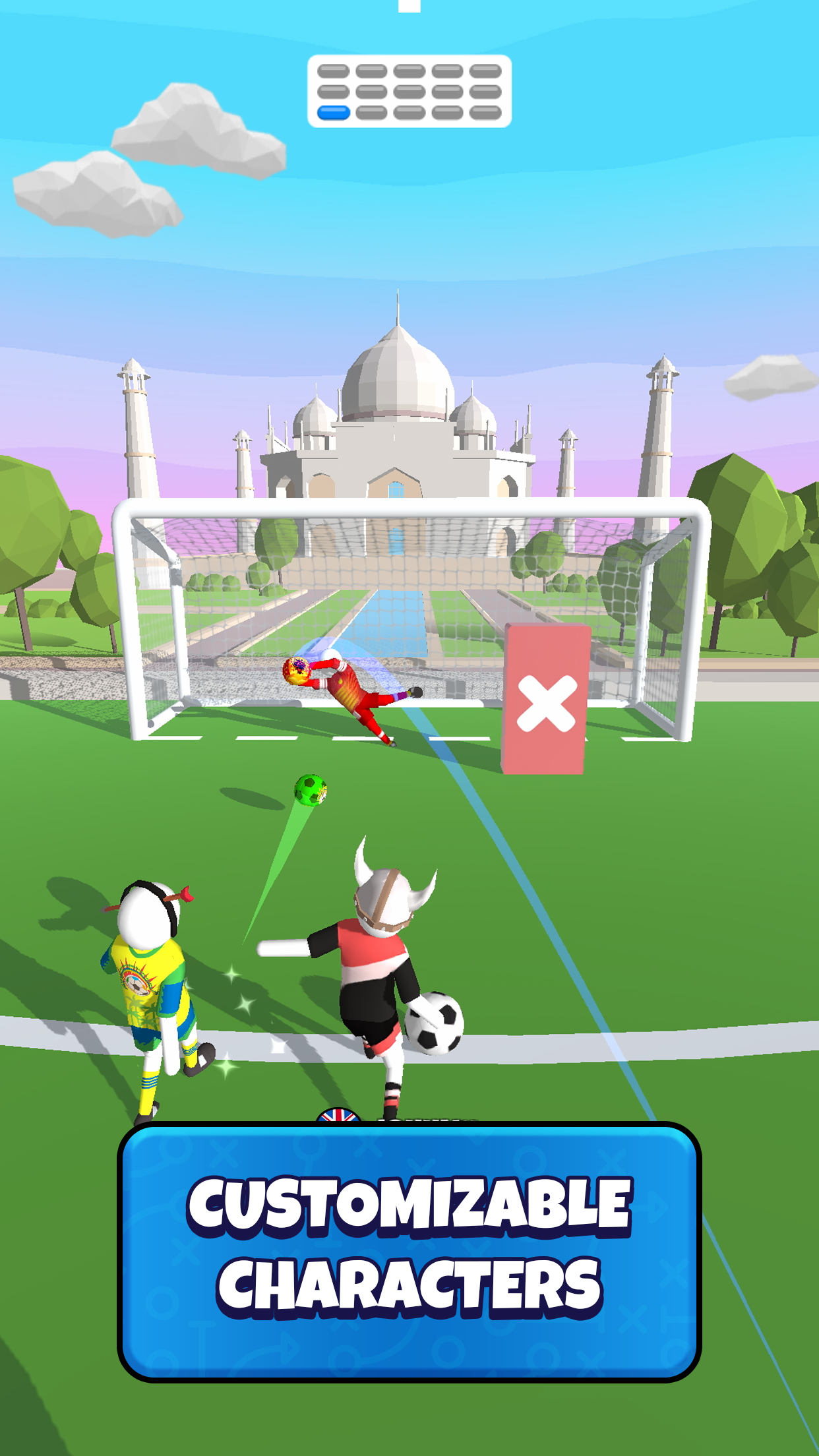Goal Party - Soccer Freekick Game Screenshot
