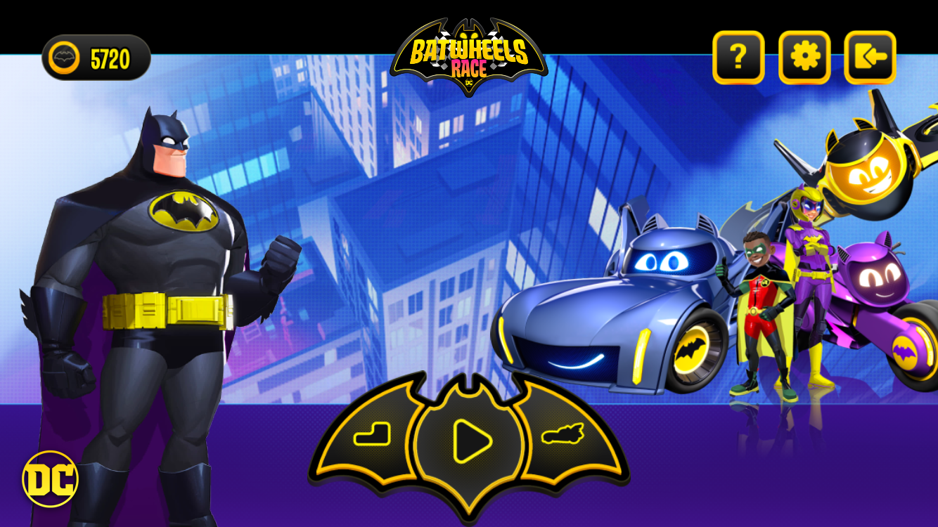 Batwheels Race 게임 스크린샷