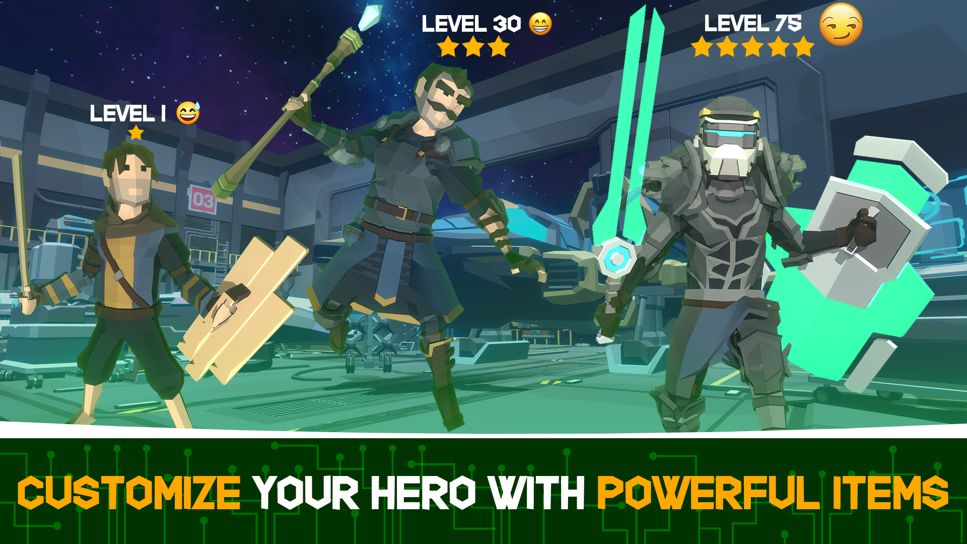 Barcode Hero Rises - Fighting Action RPG Game Screenshot