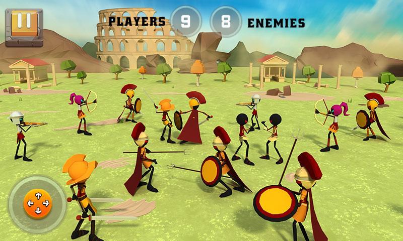 Screenshot 1 of Битва за Рим: Симулятор войны 