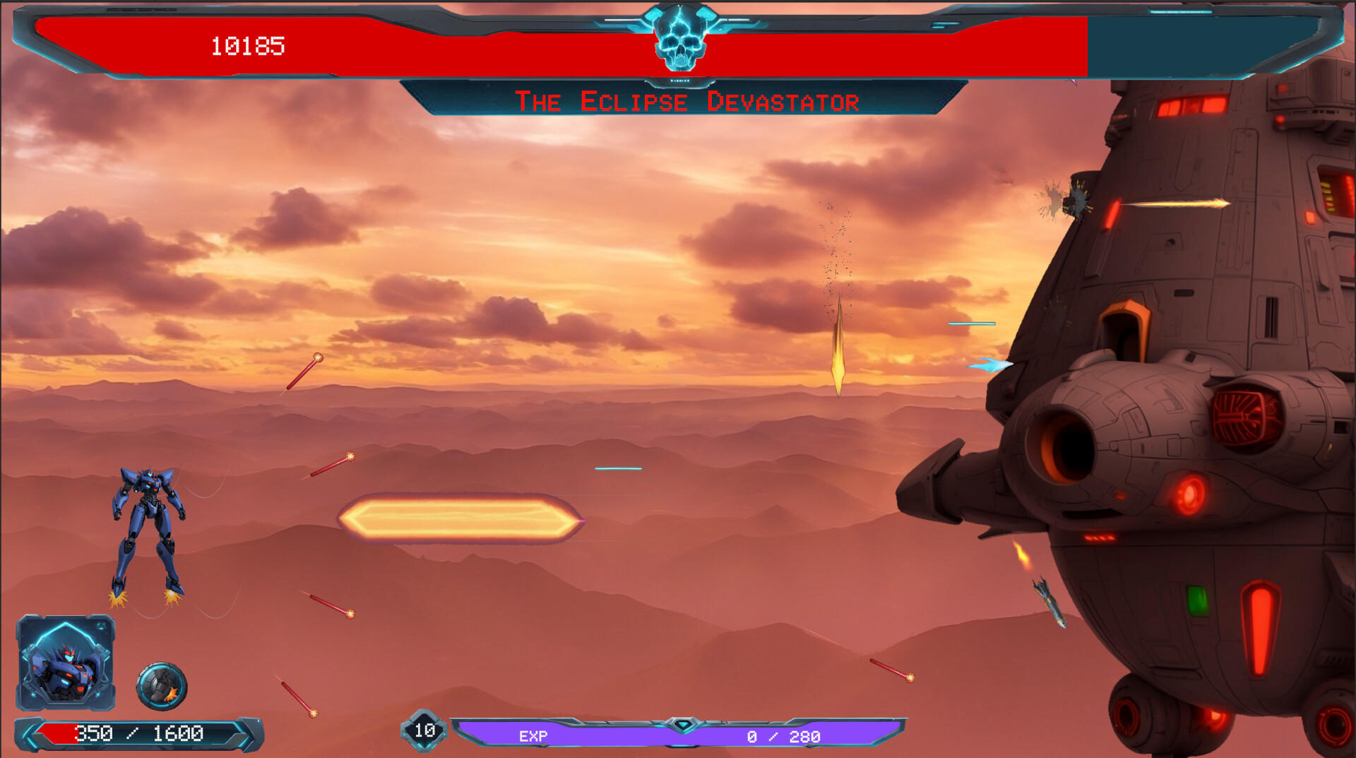 Astral Vangard Game Screenshot