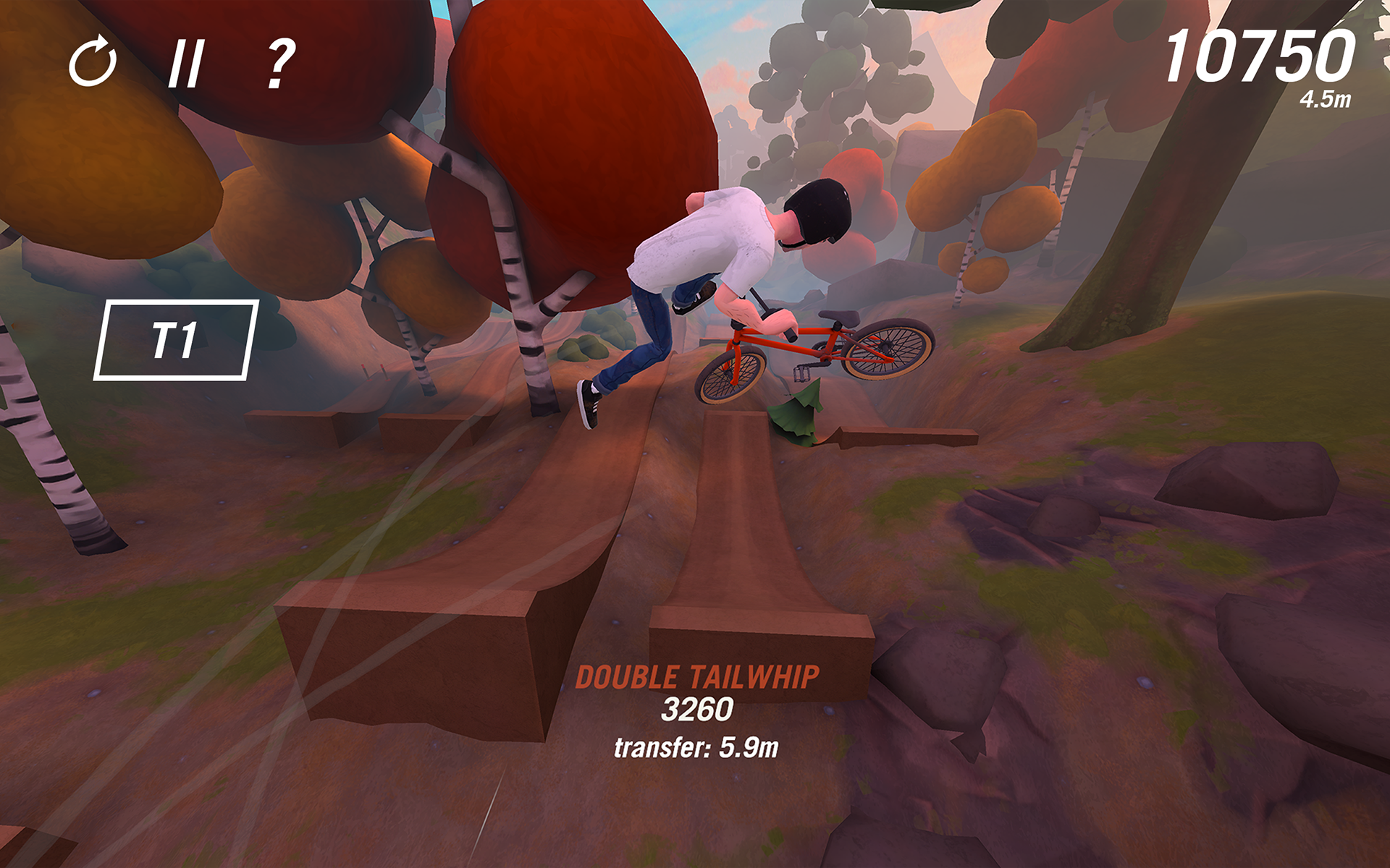 Cuplikan Layar Game Trail Boss BMX