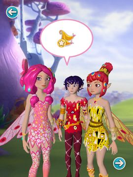 Captura de Tela do Jogo O Mundo de Mia: O Jogo Oficial